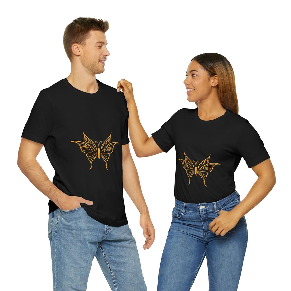 Thumbnail: Butterfly Unisex Jersey Short Sleeve Tee