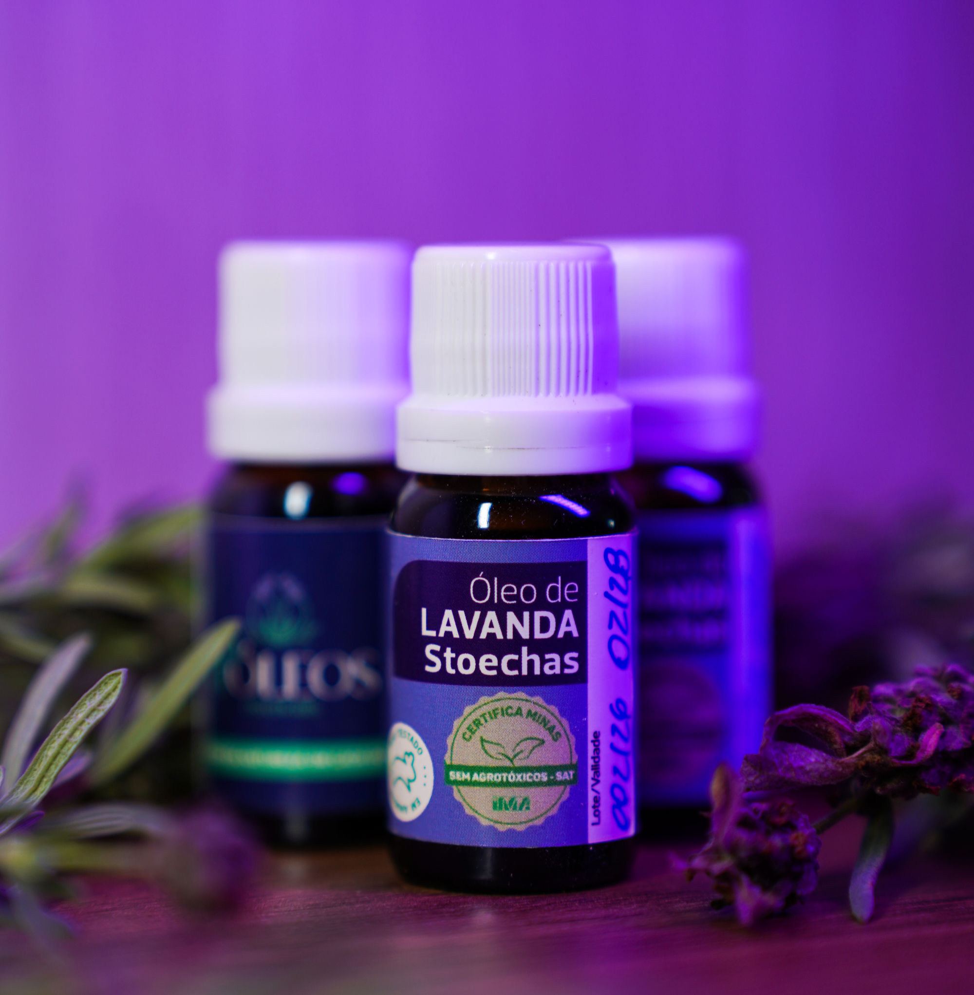 Óleo Essencial de Lavanda Stoechas