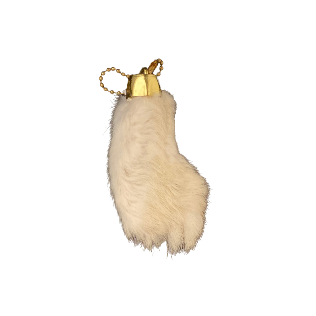 Rabbit's Foot Keychain