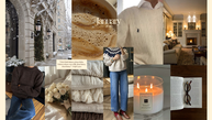 January 2026 Moodboard: Soft Neutrals & Cozy Elegance