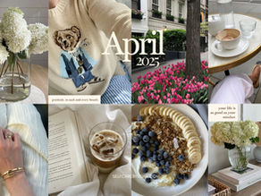 April 2025 Wallpaper for a Nancy Meyers Inspired Month