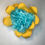 Thumbnail: untitled (yellow bloom//teal interior)