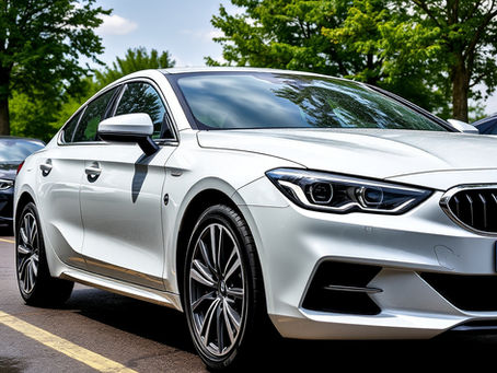 Véhicule prêt à la vente après un detailing complet