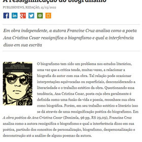 Publish news Francine Cruz