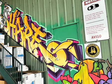 Farm Share Breaks Into Color Mural