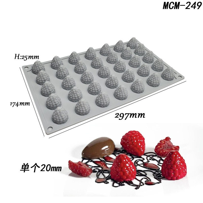 Miniature : Scoop Mousse Cake Silicone Mold Ice Cream Mold   Mold