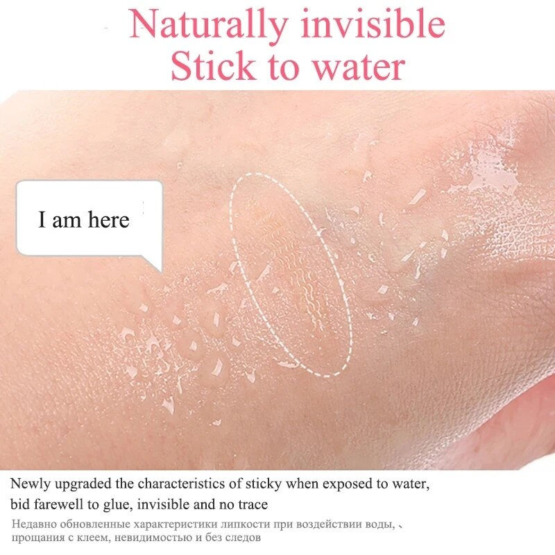 Miniatura: 240pcs Eyelid Tape, Sticker Invisible Double Fold Eyelid Lace Paste Clear 