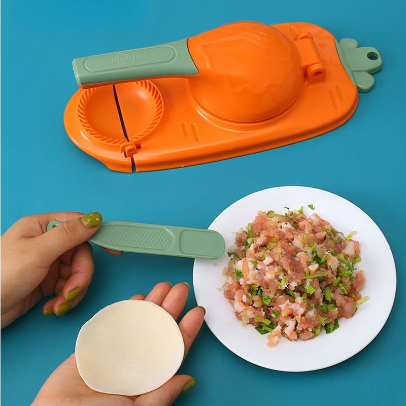 Miniature : 2 In 1 Dough Pressing Tool Dumpling Crust Tool DIY  Dumpling