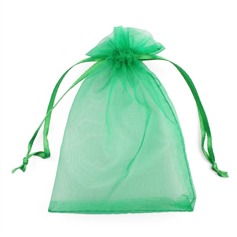 Миниатюра: 25/50pc Drawstring Organza Bag small Pouches Jewelry Package
