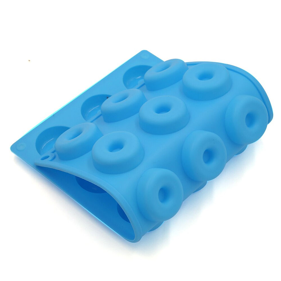 Miniatura: Silicone Donut Mold Baking Pan Non-Stick Baking Pastry Chocolate Cake Tools 