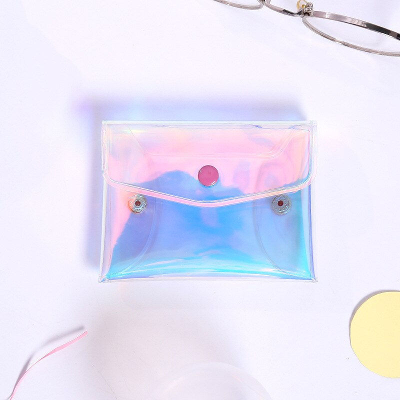 섬네일: Makeup Bag Clear Organizer Cosmetic Bags Travel Brush Case Storage Set PVC