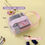 Thumbnail: Simple Nylon Small Square Mesh Makeup Case Three-dimensional Coin Purse Key