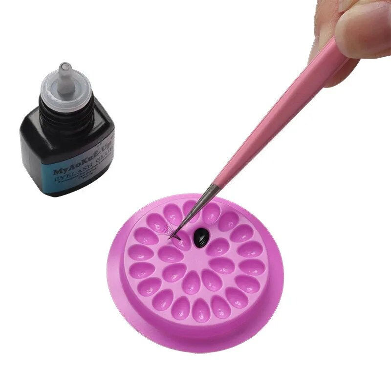 섬네일: 20/100pcs Eyelash Glue Stand Holder, Eyelash Extension Supplies  