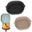 Thumbnail: Silicone Air Fryers Oven Baking Tray Silicone Basket   Pan Liner Accessories