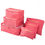 Thumbnail: 6 Pcs Travel Organizer Storage Suitcase Pouch Case Shoes Packing Cube Storage