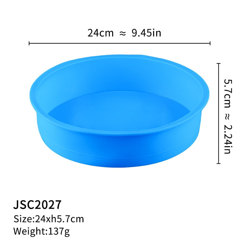 Miniature : 4 5 6 7 8 9 Inch Round Cake Mold Silicone Cakes Pan Baking Forms Pastry Mold
