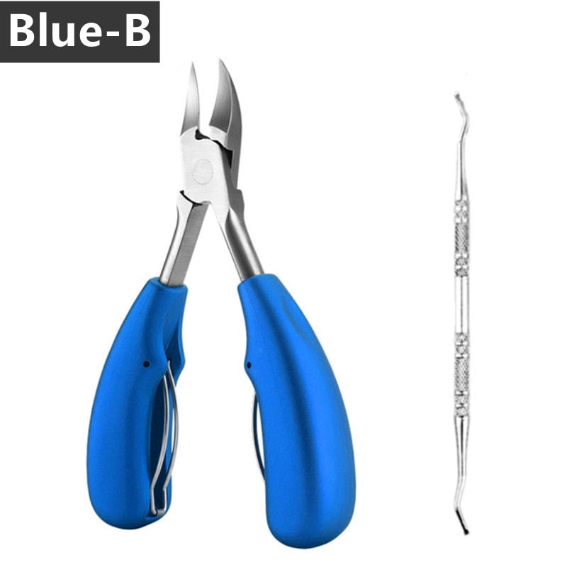 Miniature : Toe Nail Clippers, Ingrown Toenails Nippers Cutters Remover Pedicure Care Tool