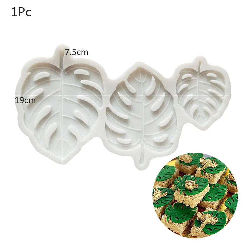 Миниатюра: Jungle Safari Animal Silicone Cake Mould Shape Fondant Cake Mousse Baking Mold