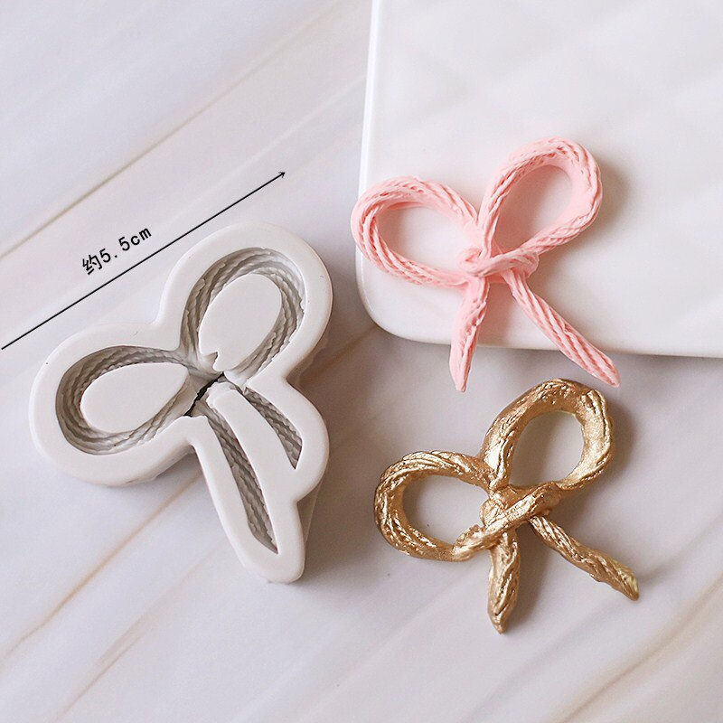 Miniature : Bow Bowknots Shape Cake Mold Baking Tool Sugarcraft Decoration Tool