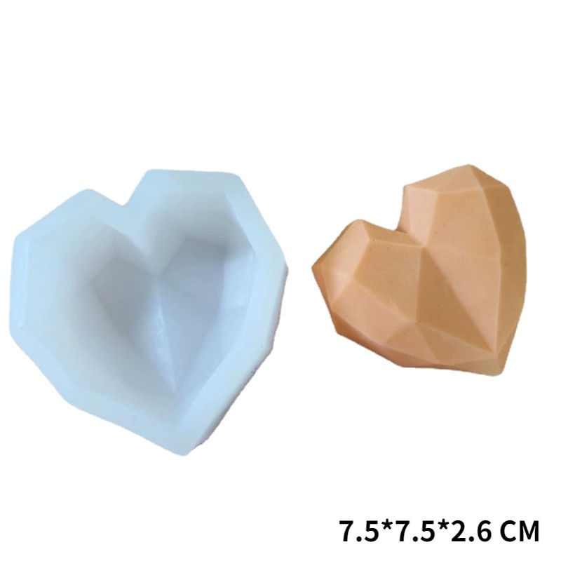 Miniature : Love Mold Silicone Baking Accessories DIY Cupcake Supplies Baking Tools