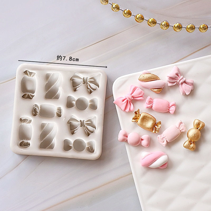 Miniature : Bow Bowknots Shape Cake Mold Baking Tool Sugarcraft Decoration Tool