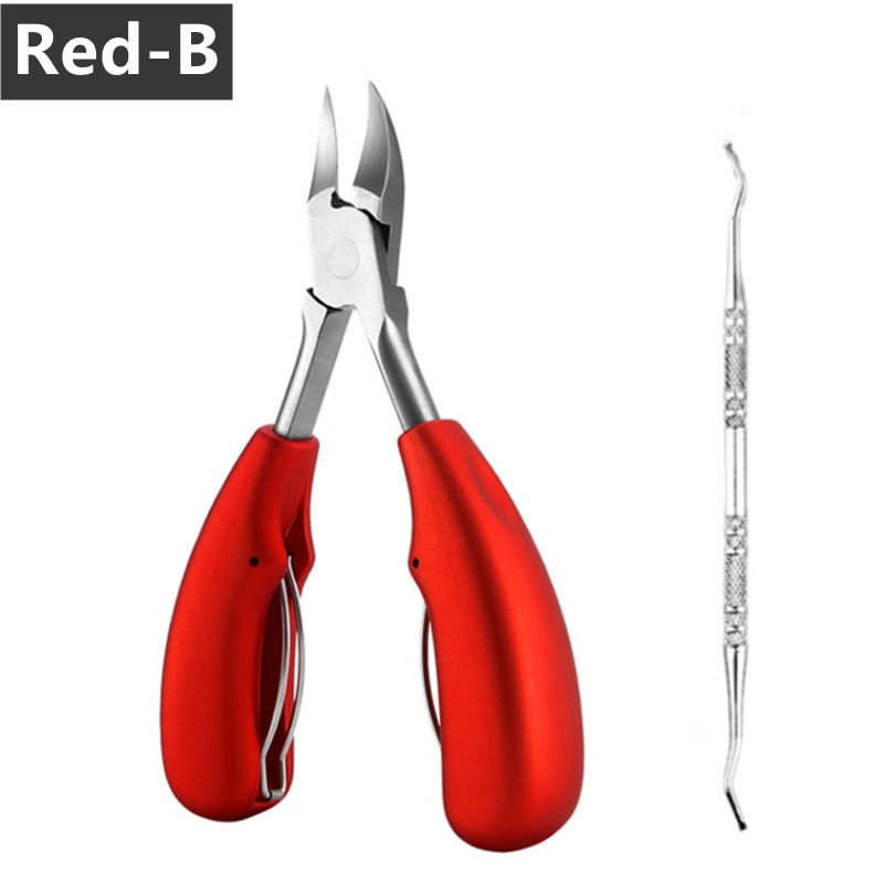 Miniature : Toe Nail Clippers, Ingrown Toenails Nippers Cutters Remover Pedicure Care Tool