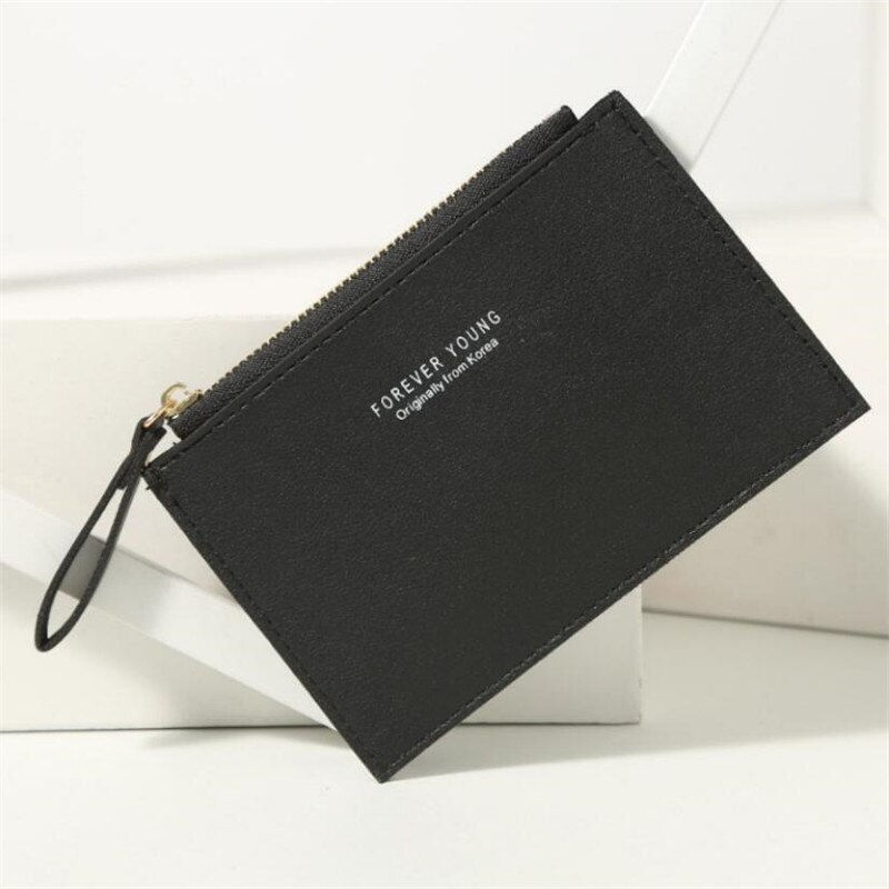 섬네일: Wallets Leather Coin Purse Mini Key Chain Small Wallet Multi-card Card 