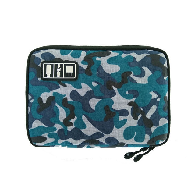 섬네일: Gadget Organizer USB Cable Storage Bag Travel Digital Electronic Accessories