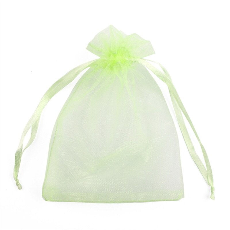 Миниатюра: 25/50pc Drawstring Organza Bag small Pouches Jewelry Package