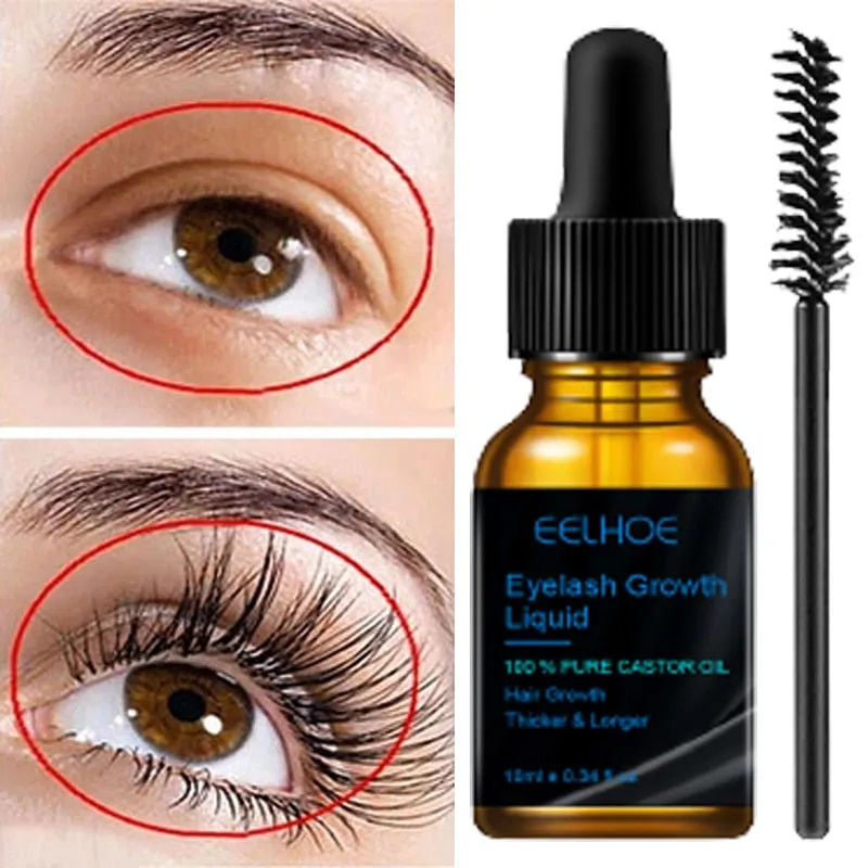 Eyelash Growth Serum, 7 Days Fast Eyelashes Enhancer Longer Thicker Fuller