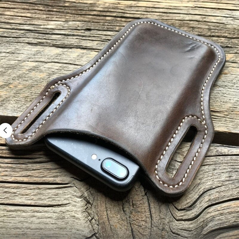 Miniatura: Leather Waist Bag Cellphone Belt Phone Pouch Wallet  Phone Case 
