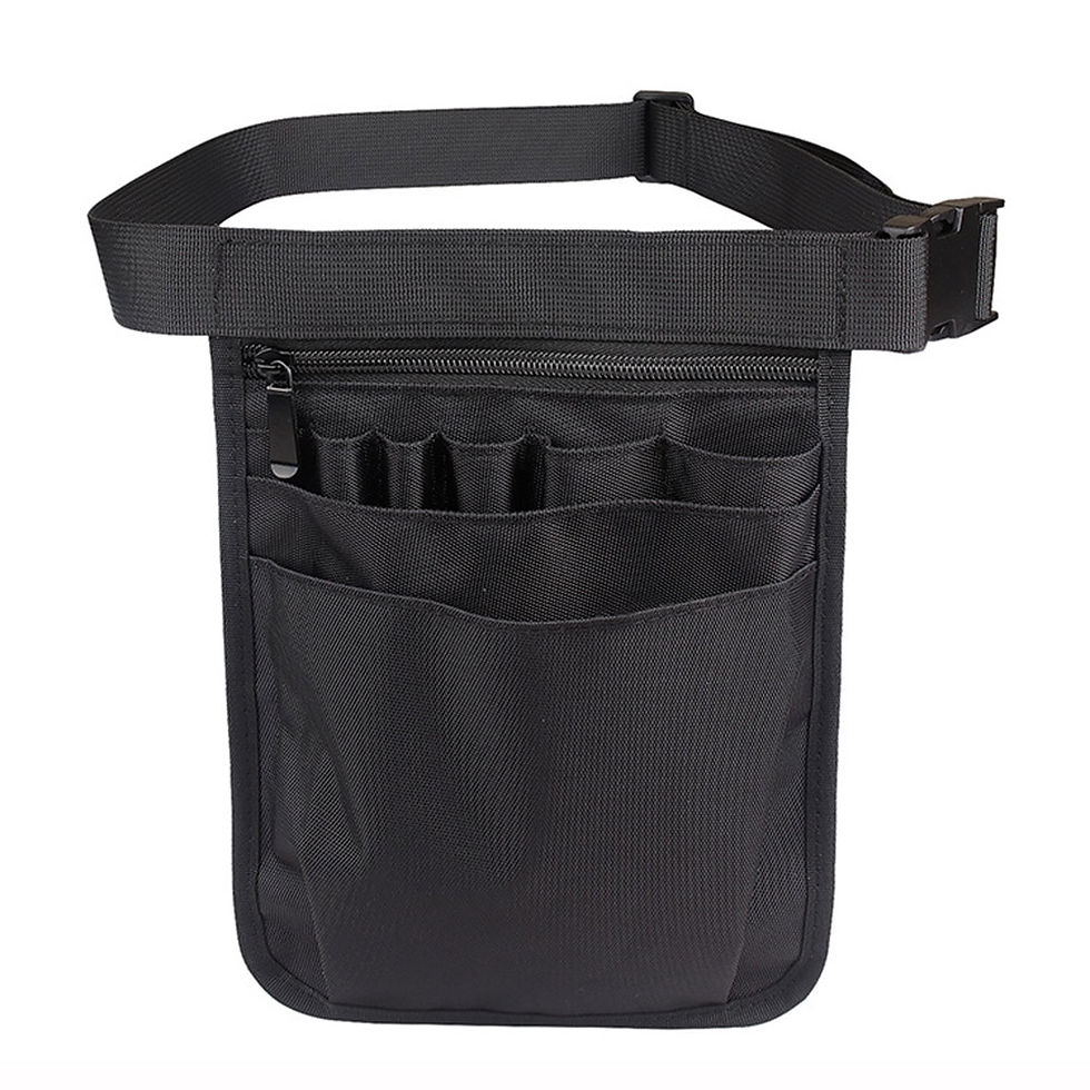 섬네일: Waist Bag Shoulder Pouch Case Nurse Organizer Belt Extra Pocket Fanny Pack Tool