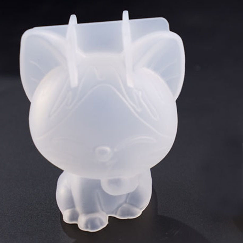 섬네일: 3D Unicorn Silicone Mold Cheese Cat Chocolate Mold Fondant Cake Baking  