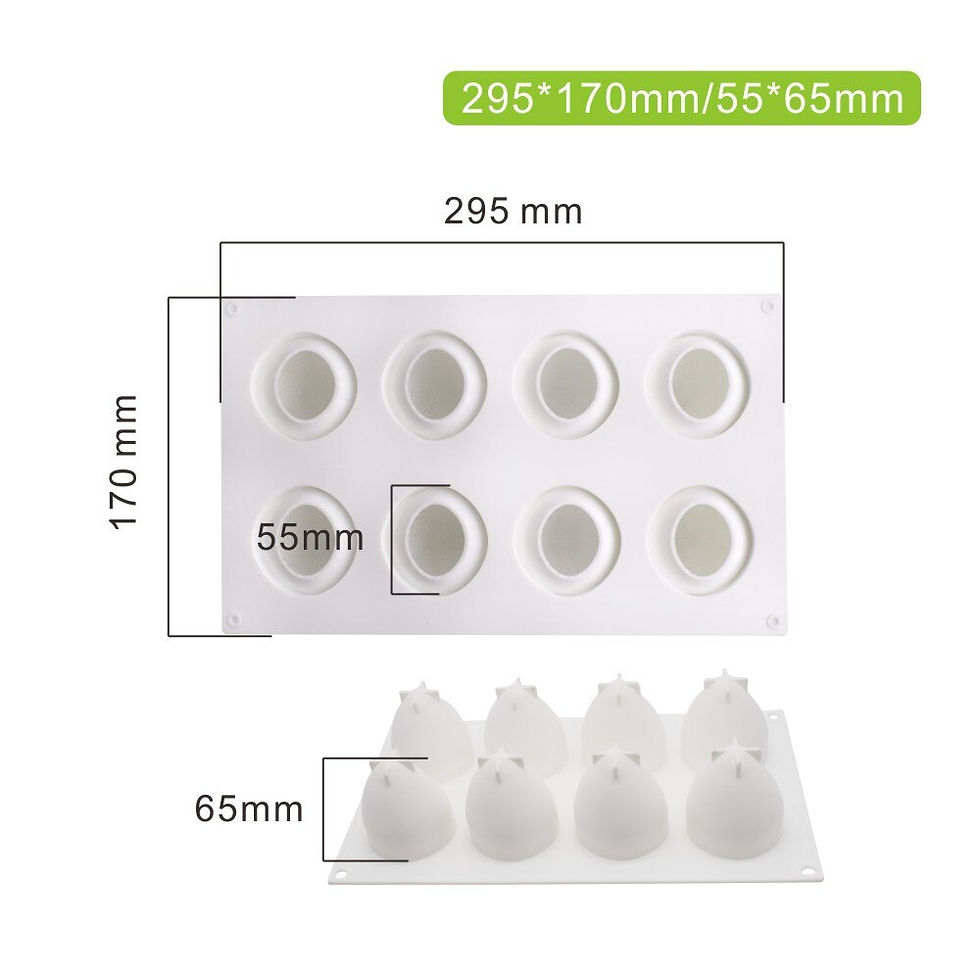 Miniature : Scoop Mousse Cake Silicone Mold Ice Cream Mold   Mold