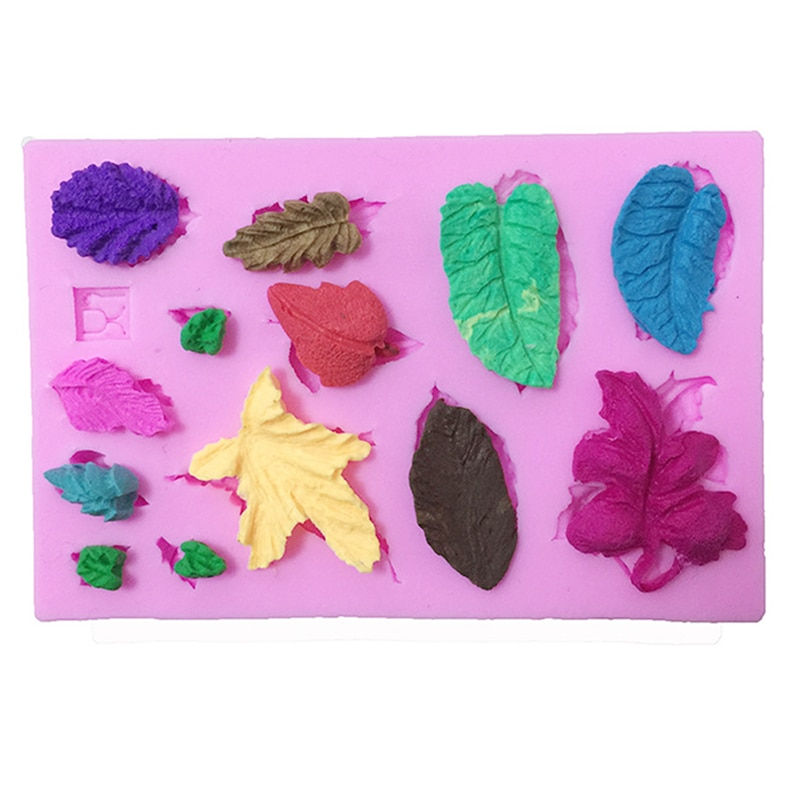 섬네일: 3D Flower Silicone Molds Fondant Craft Cake Candy Chocolate Sugarcraft Ice