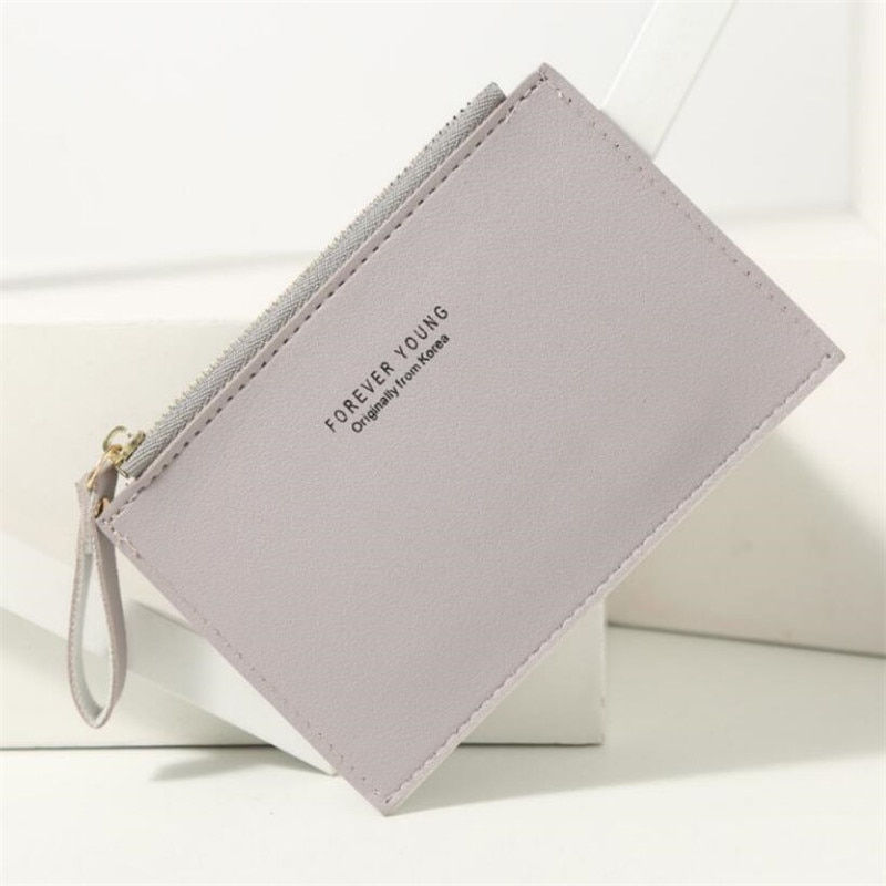 섬네일: Wallets Leather Coin Purse Mini Key Chain Small Wallet Multi-card Card 