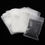 Thumbnail: 20Pcs/Set Matte Transparent Plastic Bag Aluminum Foil Hologram Pouch Pouches