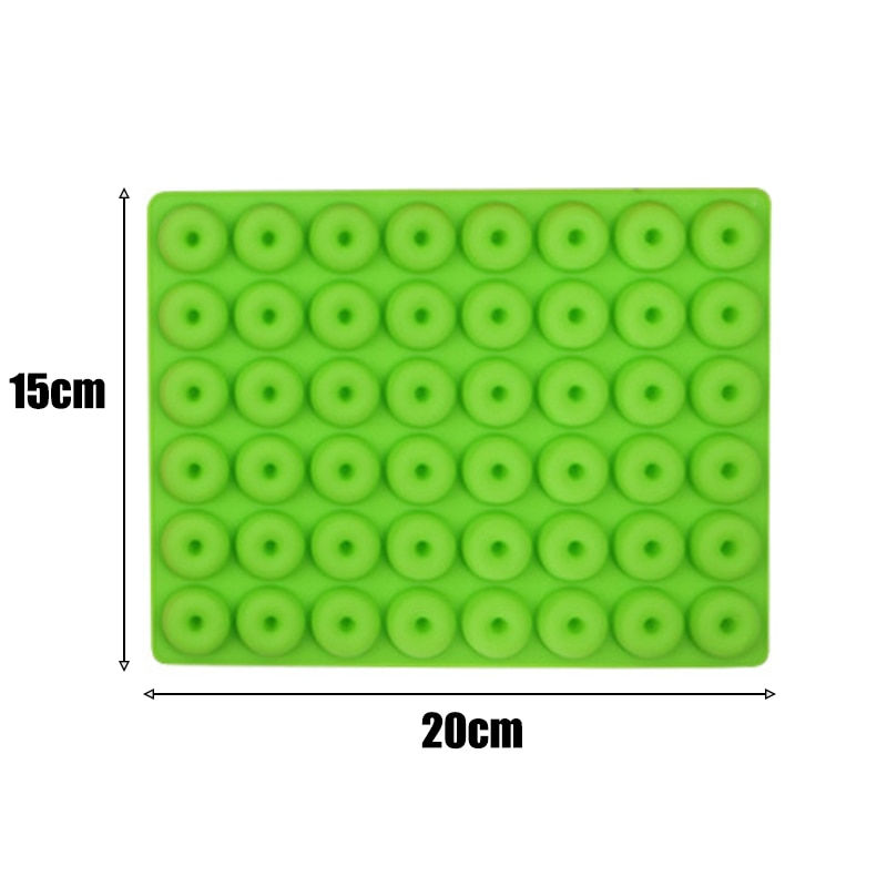 섬네일: Gummy Bear Mold Silicone Chocolate Mold Bear/Heart Donuts Party Baking Mold