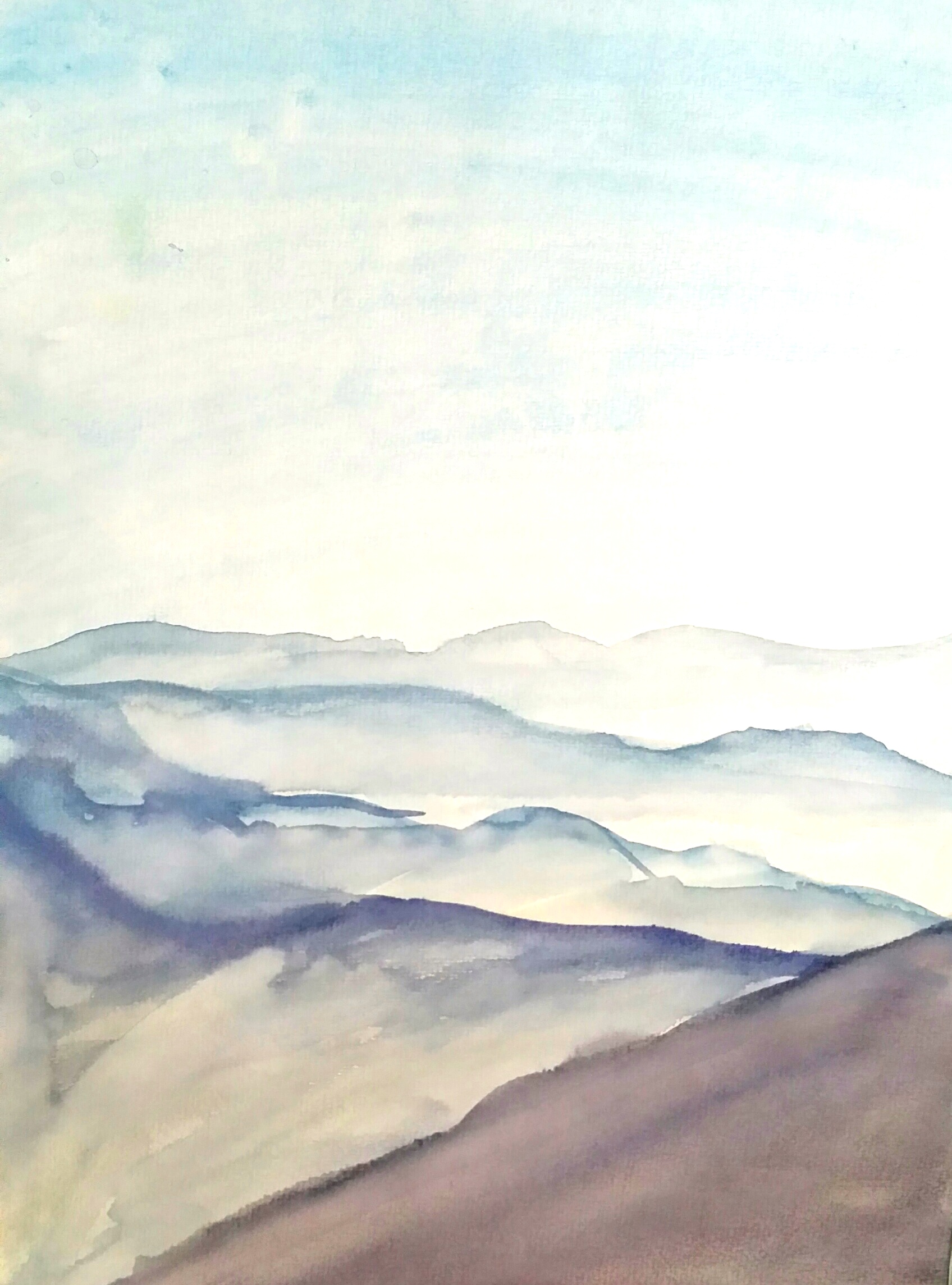 Watercolour Landscape
