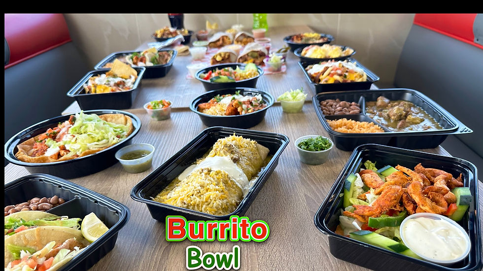 Burrito Burrito Bowls Hanford