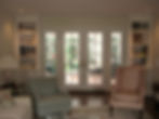 After: built-in shelves