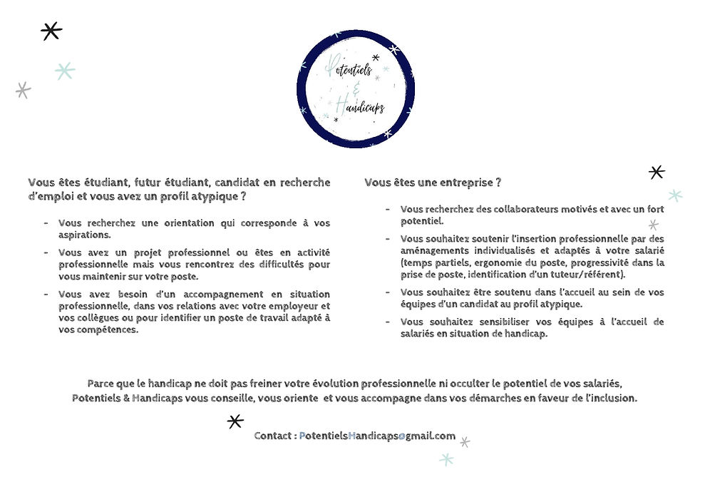 potentiel et handicap