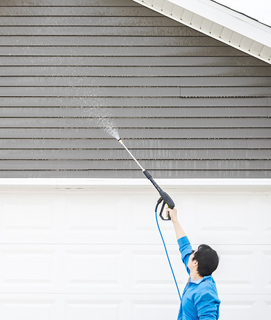 Home pressure washing