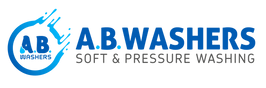 A.B. Washers pressure washing logo