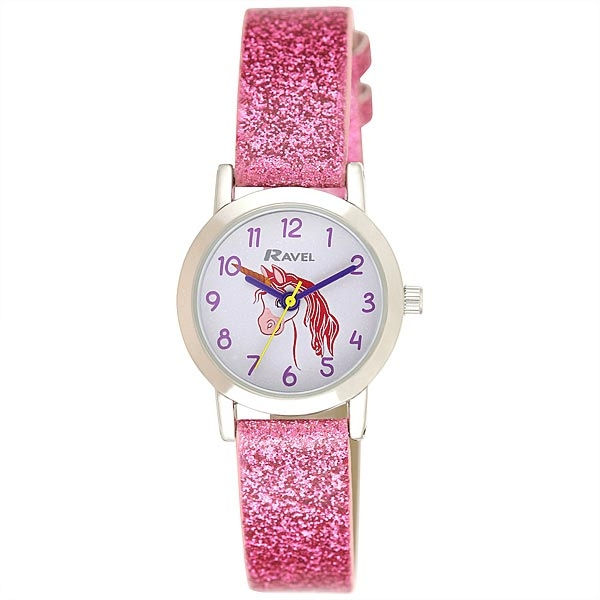 Thumbnail: Girl's Sparkle Glitter Watch - Unicorn