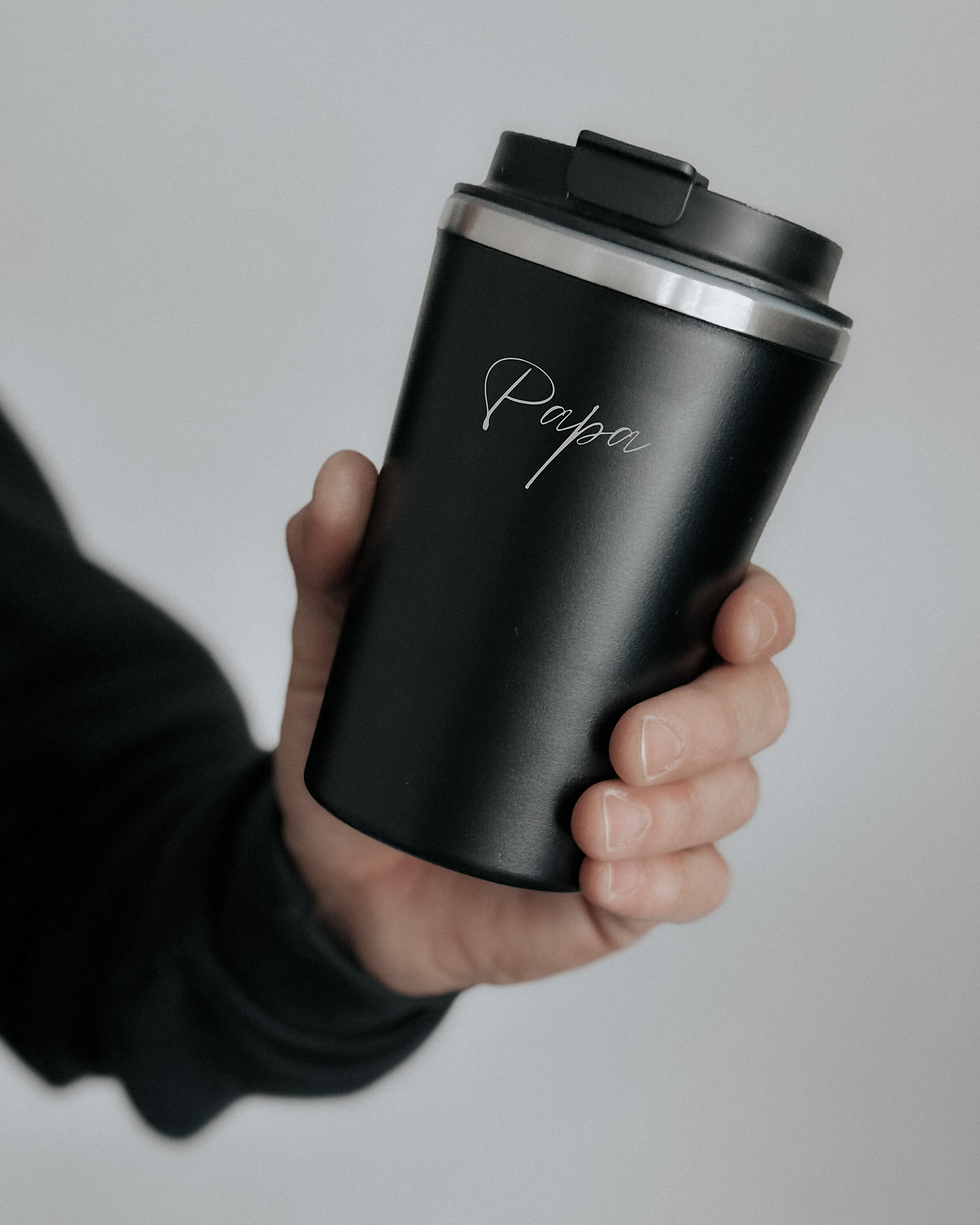 Miniaturbild: Thermobecher bester Papa I  Kaffeebecher Personalisiert