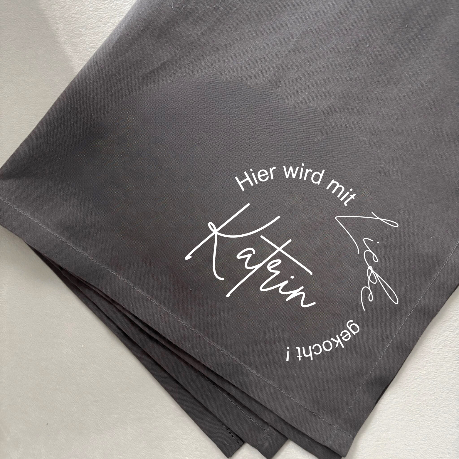 Geschenk Einzug I Geschirrtuch mit Spruch