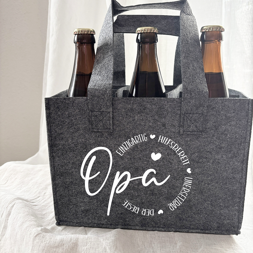 Miniaturbild: Männerhandtasche Bier I Biertasche Geschenk Opa Enkel