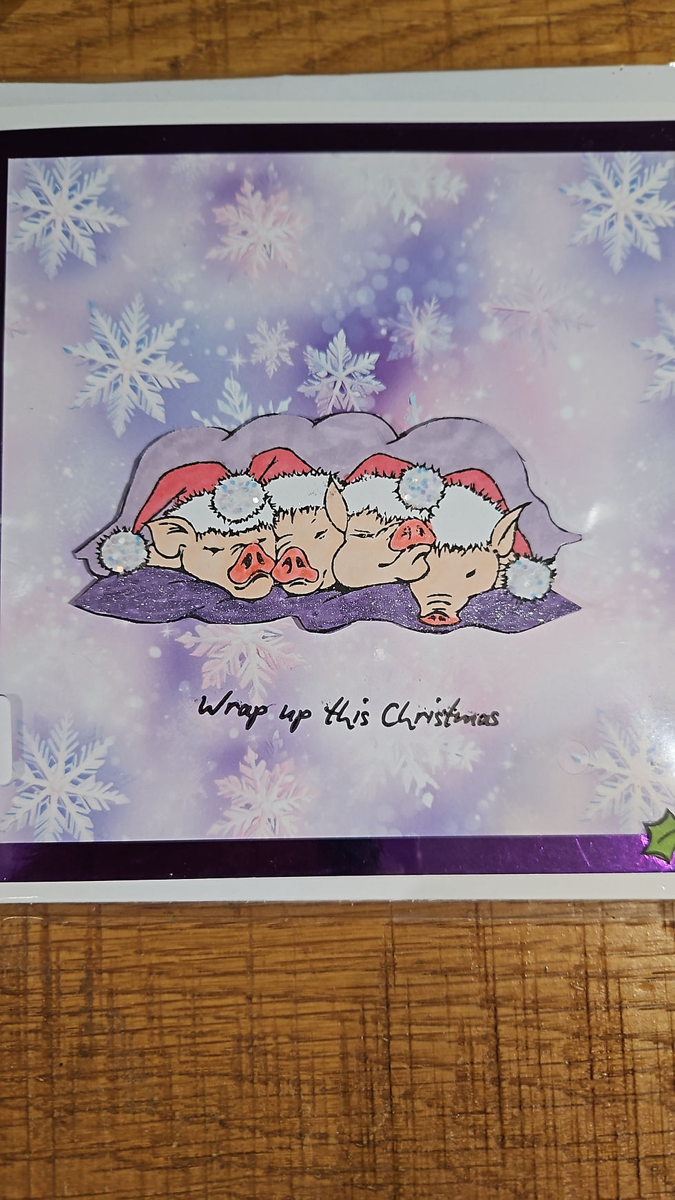 Thumbnail: Piggy Christmas  Cards