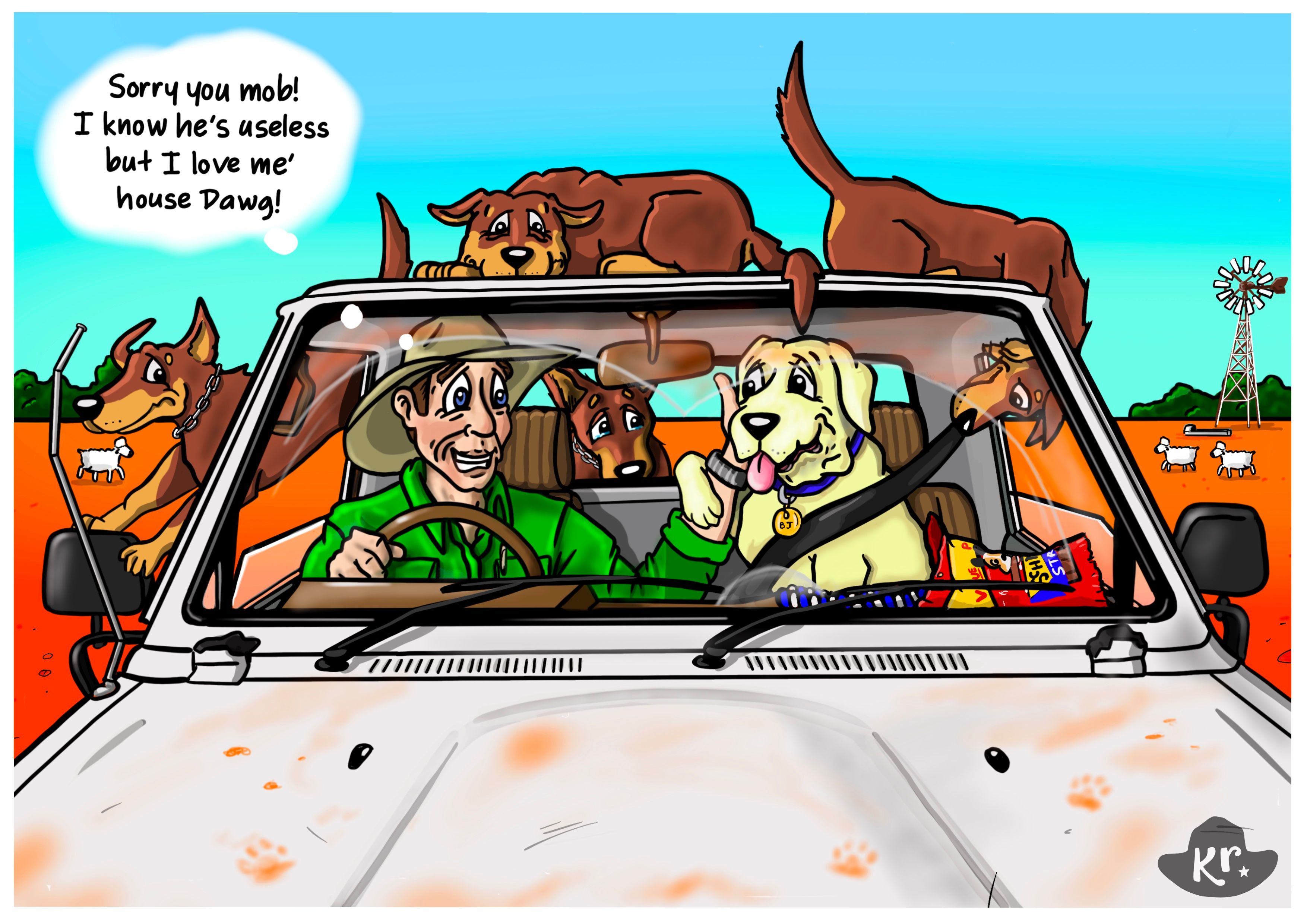 Love me' house Dawg!